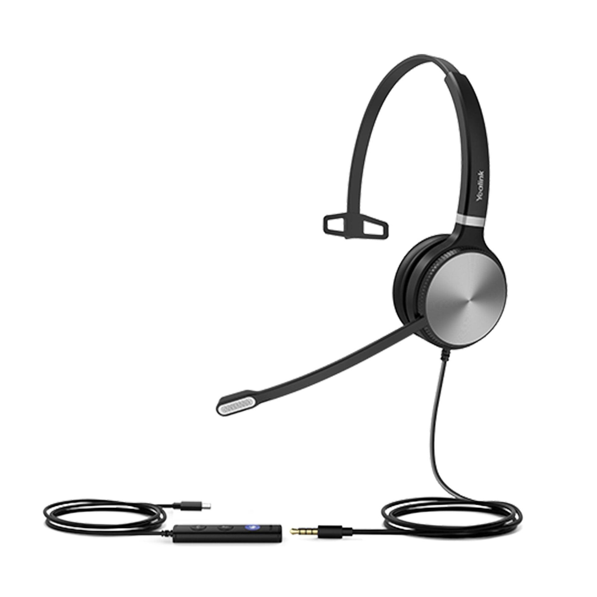 Yealink UH36 Wired Headset - Mono - SpectrumVoIP