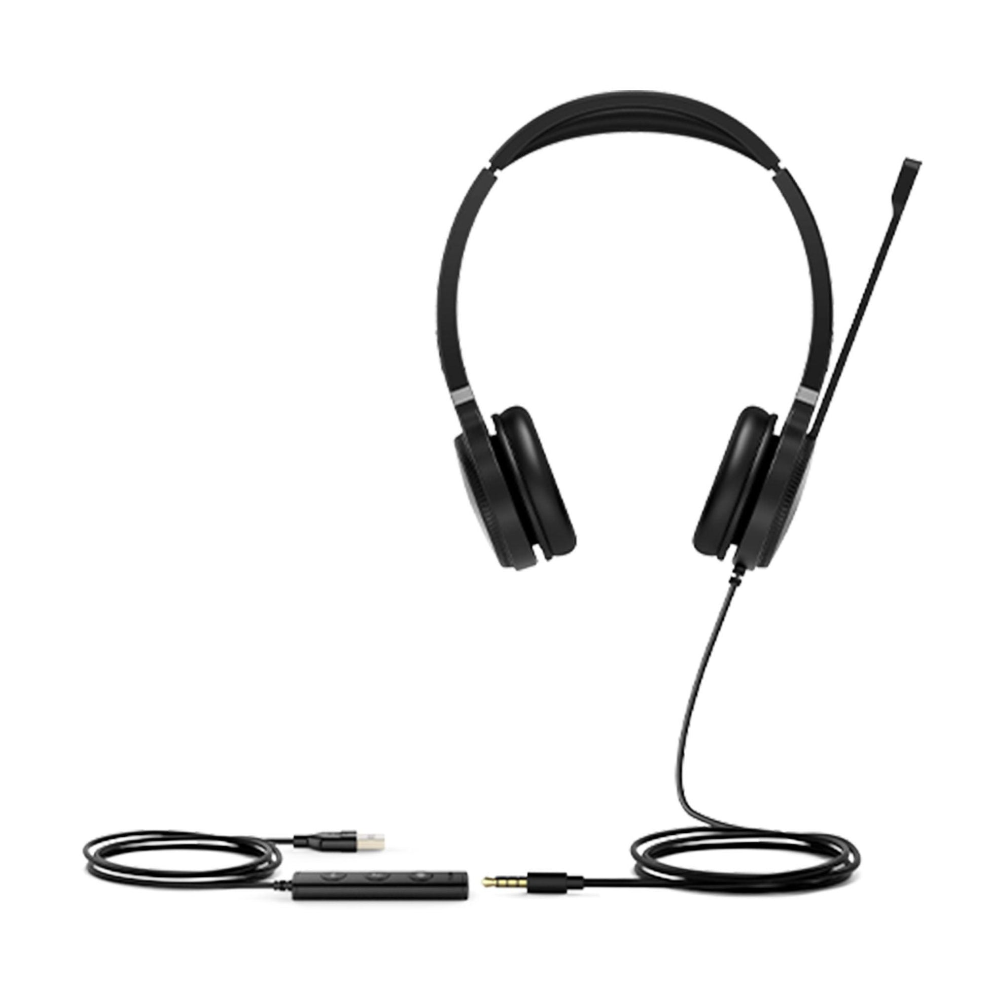 Yealink UH36 Wired Headset - Dual - SpectrumVoIP