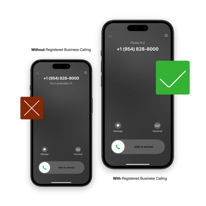 Registered Business Calling Setup