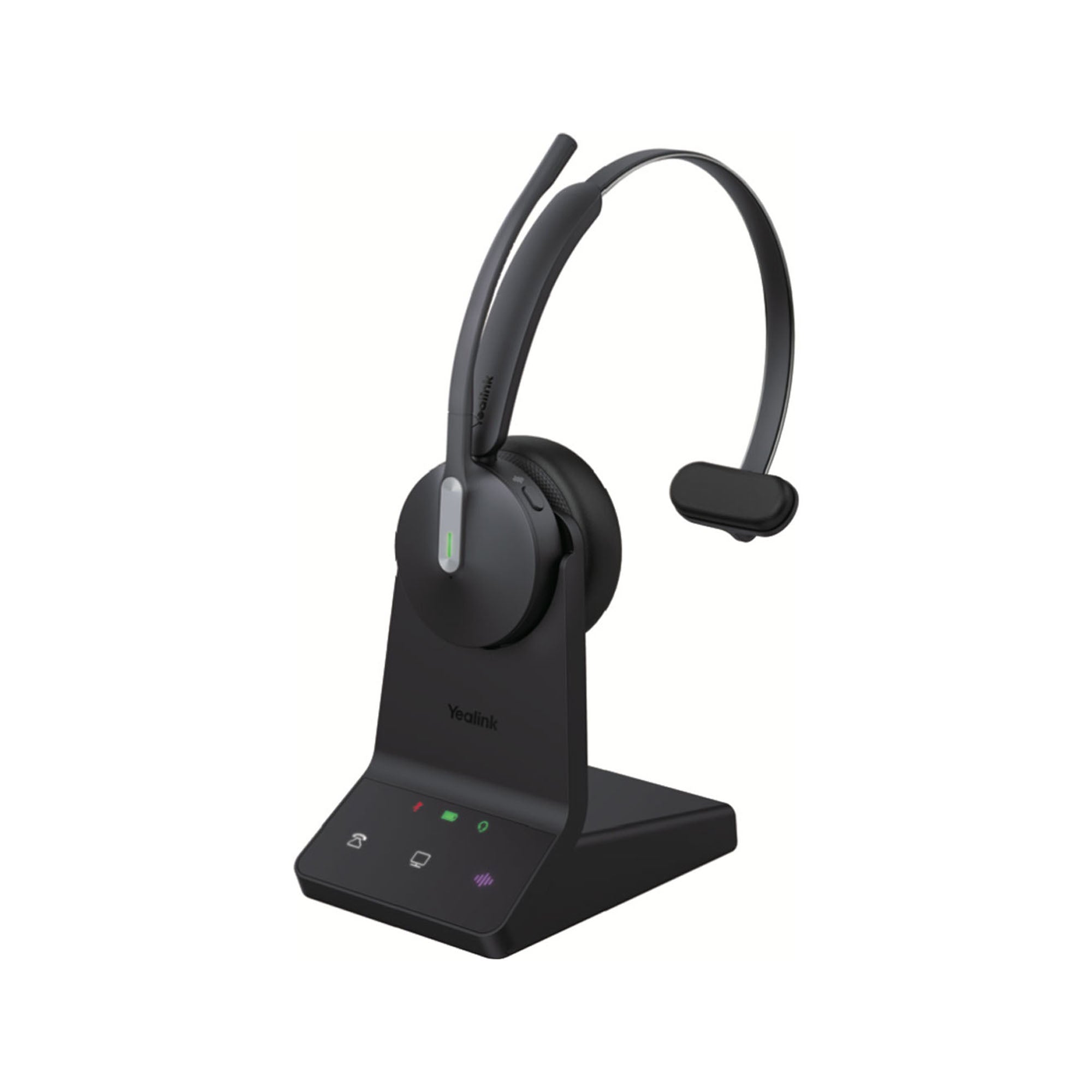 Wh64 Yealink WH64 Mono Wireless Headset – SpectrumVoIP