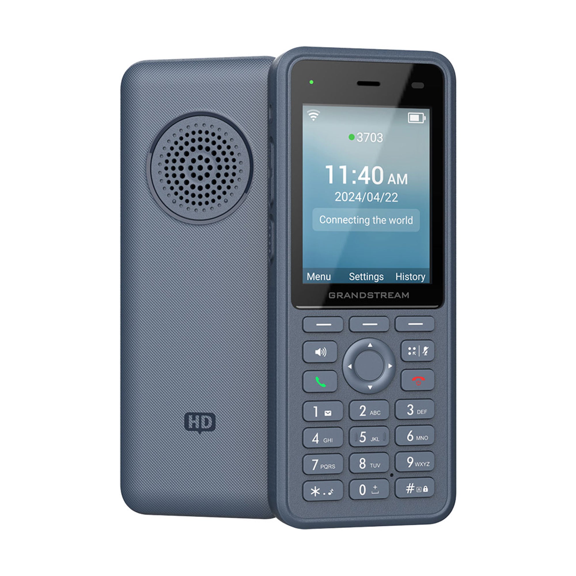 Grandstream WP836 Cordless Wi-Fi Phone with Base – SpectrumVoIP