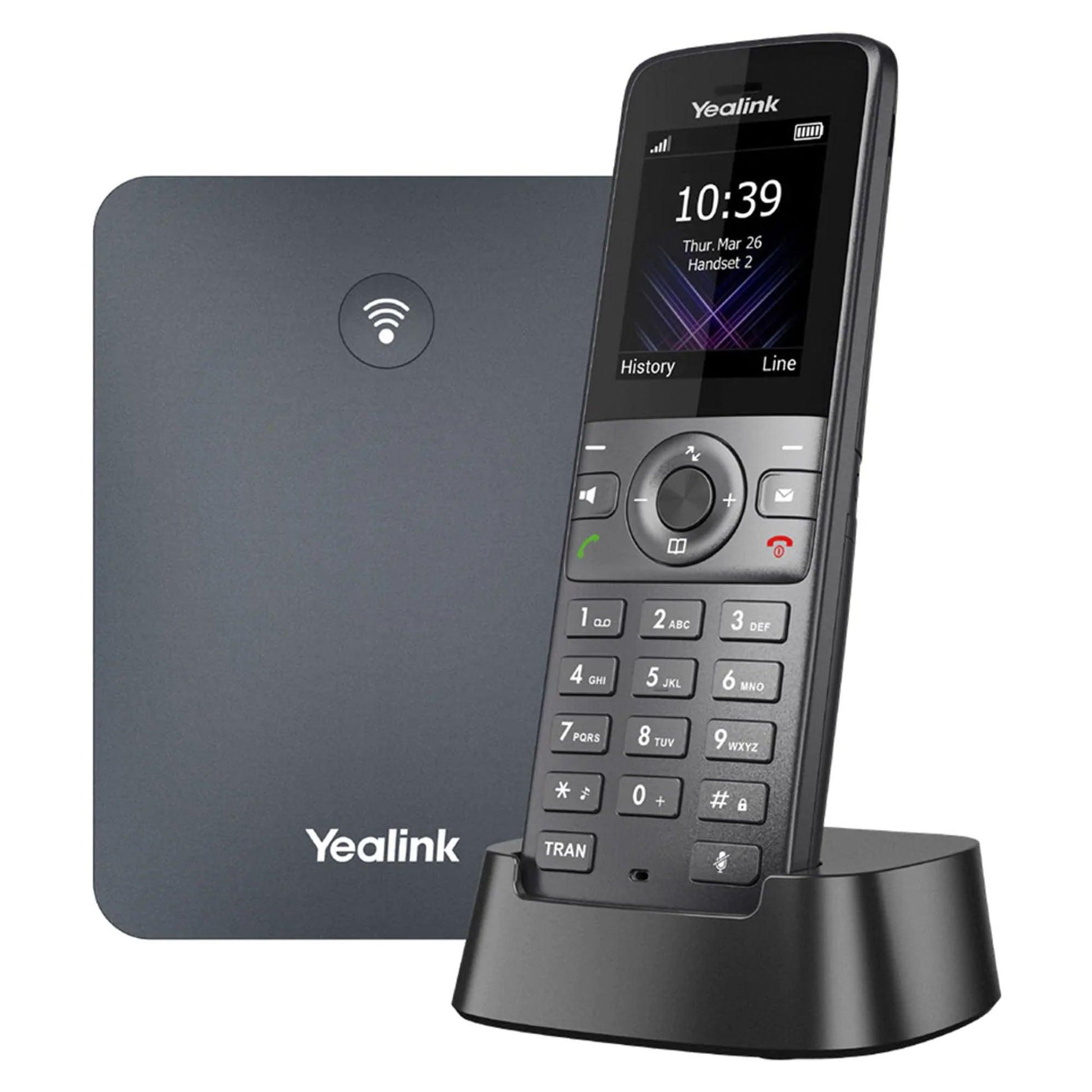 Yealink W73P DECT Cordless Phone and Base Bundle – SpectrumVoIP