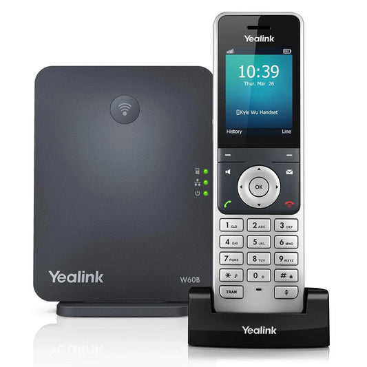 Yealink W60P DECT Cordless Phone and Base Bundle - SpectrumVoIP